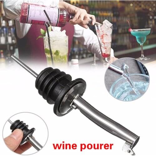 Durable Olive Oil Wine Bottle Stopper Bar Supplies Spout Pourer Cork Wine Pour Spout Dispenser Without Cap Leakproof Barware 30