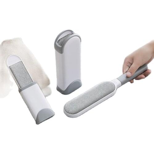 Dog Comb Tool Pet Hair Remover Brush Dog Cat Fur Brush Base Double-Side Home Furniture Sofa Clothes Cleaning Lint Brush