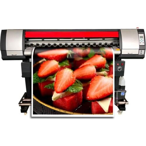 Wide Format Inkjet Printing Machine For Banner Car Wrap And Pvc Vinyl Single Head Xp600 Eco Solvent Plotter