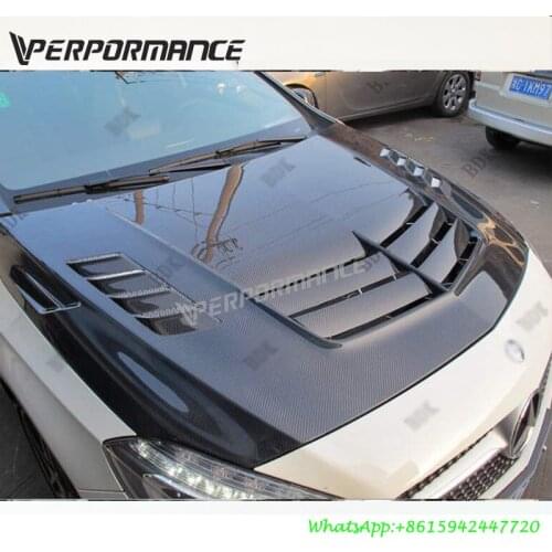 W176 carbon hood A260 A350 A45 carbon hood carbon material 2014~2016year