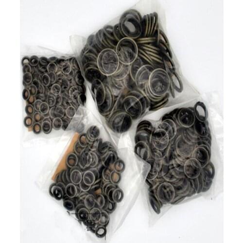 100pcs Diesel Common Rai Injector Nozzle Seal Rubber Washer O Ring Adjusting Gaskets M6-M18