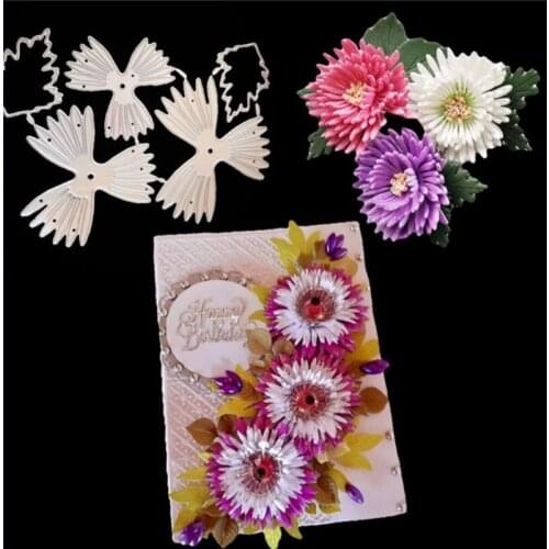 3D Exquisite Flower Metal Cutting Mold DIY Scrapbook Photo Album Paper Card Template Mold Embossing Decoration
