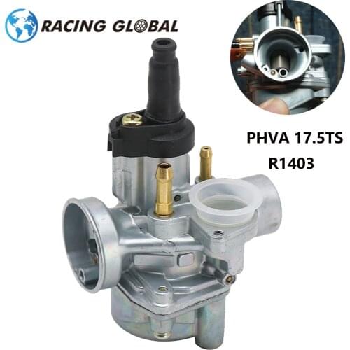 ALCON-DELLORTO Carburetor 17.5mm PHVA Carburetor For Yamaha Aerox Minarelli Engined Mopeds Scooters With Main Jet