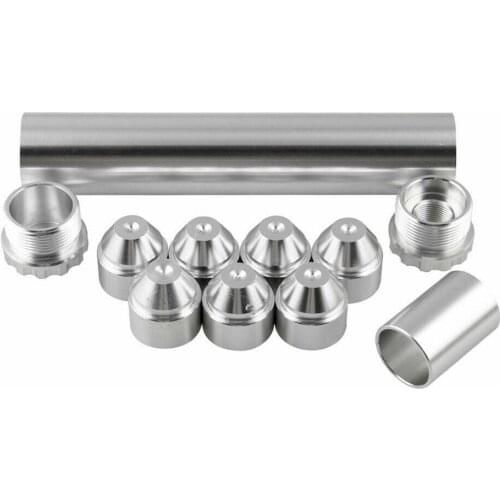 11Pcs 1x6 6061-T6 aluminum Fuel Oil Filter Car Replacement Sparedd for 1/2-28 Napa 4003 Wix 24003 perfectly fit easy to install