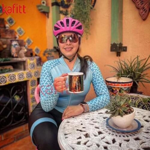 Cafitt Cycling Wear Long-sleeved Suit Professional Cycling Wear CyclingWear Special Training Track Suit Sportswear GO Jumpsuit