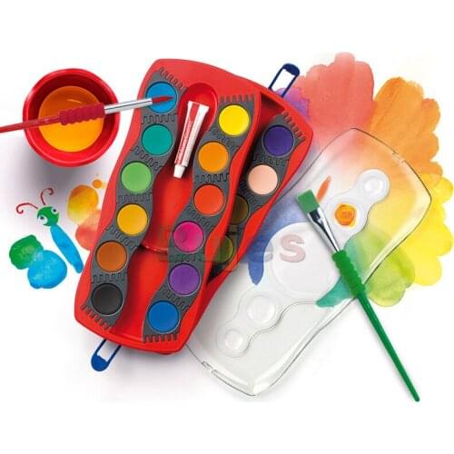 Germany FABER CASTELL 12/21 color solid watercolor pigment art painting watercolor set for artist watercolor paint at supplies