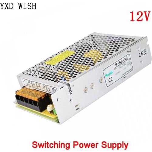 AC-DC 12V Switching Power Supply 1A 2A 3A 5A 6A 8A 10A 15A 20A 30A 40A 50A Power Adapter Transformer 12 V LED Driver Strip Light