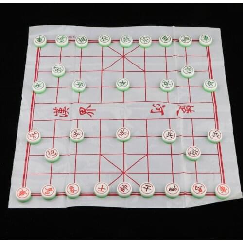 Chinese Chess-XiangQi Portable Children Chess Puzzle Game Playset