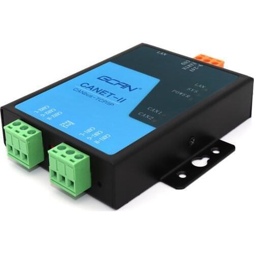 GCAN Ethernet/WIFI/WLAN/Modbus TCP to CAN bus gateway module TCP/UDP