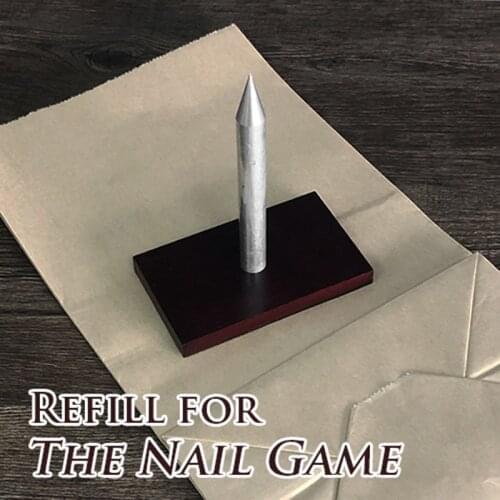 Refill for The Nail Game Stage Magic Tricks Illusions Derren Brown Classic Magic Show Mentalism Magic Gimmick Party Magia Toys