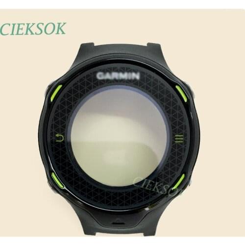 For Garmin Approach S4 Touch Screen with Front Cover Case and Botton of Smart Watch Original Repair Parts