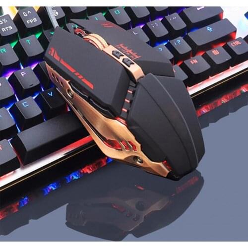 ZUOYA Professional gamer Gaming Mouse Wired 8D 4000DPI Adjustable Optical LED Computer Mice USB Cable Mouse for laptop PC