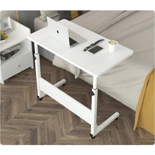 Easy Dormitory Simple Rental Small Table Movable Bedside Table Lazy Computer Desk Bedroom Home Student