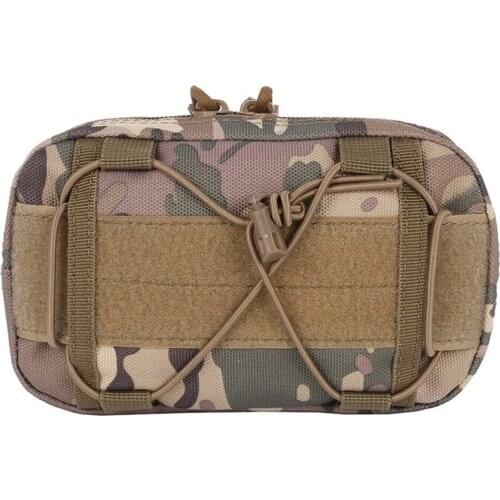 Molle Tactical Waist Bag Portable Phone Wallet Pouch EMT Accessories Package for Outdoor Camping Hunting Utility Multi-Tool Kit