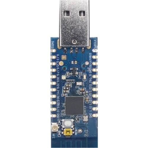 Taidacent nRF52840 USB Dongle Eval Development Board Module USB Support nRF Connect External NFC Antenna Instead of PCA10059