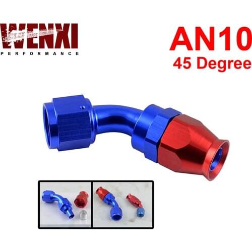 High Quality AN10 AN-10 45Degree Reusable Swivel Hose End Fitting AN10 WX-SL6045-10-311
