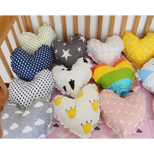 Star Heart Cloud Baby Room Decorative Cushion Mini Plush Throw Pillow Bedding Photography Props Stuffed Toys
