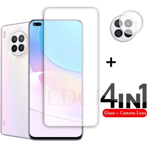 2Pcs For Huawei Nova 8i Glass Protective Glass for Huawei Nova 8i Camera Glass Lens Flim Protector Glass For Huawei Nova 8i