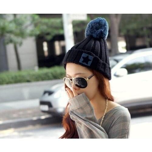 2021 Autumn and winter freeshipping lovely hat Wool knitted fashion cap Women fashion accessories