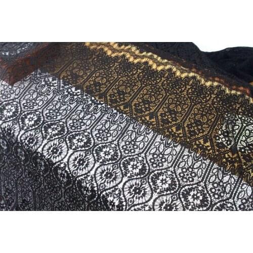 GLACE 3M/Lot Wide1.5M European style high grade eyelash lace fabric dress fabric home decoration fabric wedding decoratonTX377