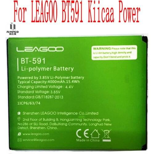 High Quality 4000mAh BT-591 Battery For LEAGOO BT591 Kiicaa Power Cell Phone