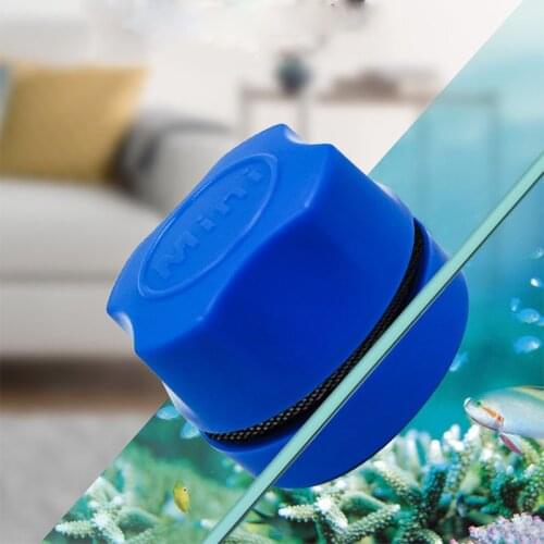 Aquarium Fish Tank Magnetic Clean Brush Glass Floating Algae Scraper Curve Glass Cleaner Scrubber Tool Window Cleaning Magnet