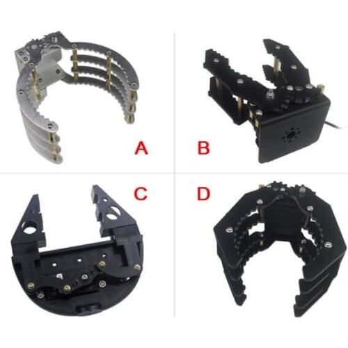 Free Shipping DIY Robot Hands Paw Manipulator Mechanial Claw Fingers Spare Parts
