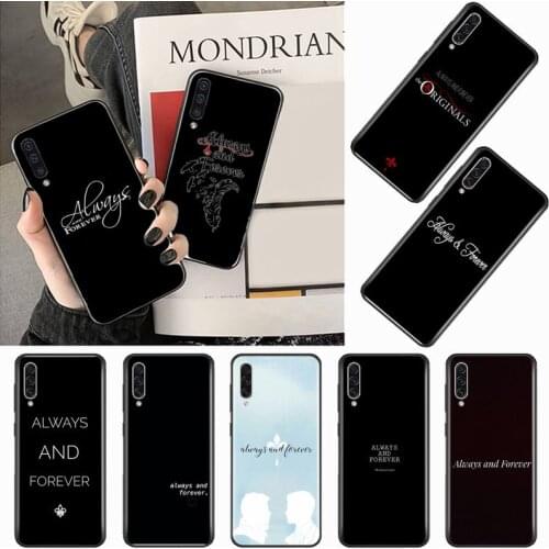 The Vampire Diaries Always And Forever Phone Case For Samsung galaxy S 7 8 9 10 20 edge A 6 10 20 30 50 51 70 note 10 plus