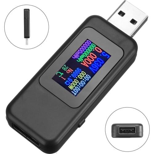10 in 1 Digital USB Tester Current Voltage Meter Charger Voltmeter Power Detector High Quality USB Ammeter Detectors Test Tool