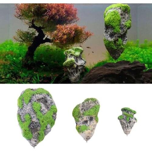 Artificial Floating Pumice Aquario Decor flying Rock Great Aquarium Decoration Fish Tank Floating Rock Suspended Stone