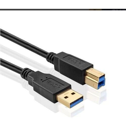 LBSC SuperSpeed USB 3.0 Type A to B Cable in Black 6 Feet