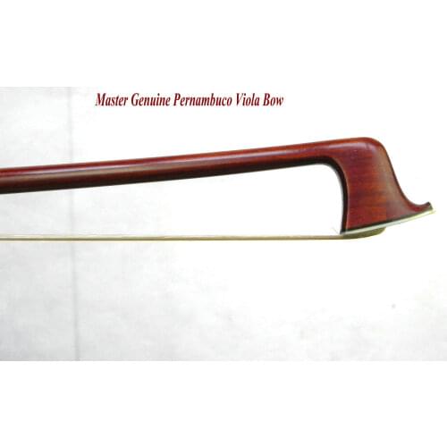 Master Viola Bow 4/4!Pernambuco Wood!Master Craftsmanship!Great Value