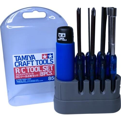 Tamiya 74085 RC Tool (8pcs) Combo Set (Screwdriver&Wrench) Model Craft Tools