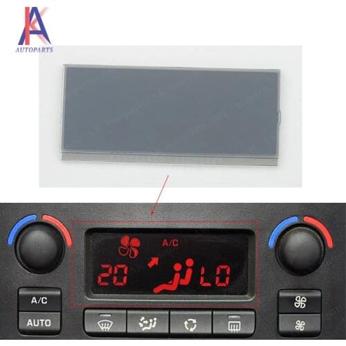 For Peugeot 207 ACC Panel Monitor Module LCD Display Air Conditioning Information Screen Pixel Repair Red background
