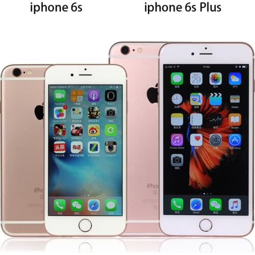 Unlocked Used Apple iPhone 6S / iPhone 6S Plus Dual Core IOS Smartphone 5.5" 2GB RAM 64GB / 128GB ROM 4G LTE Mobile Phone
