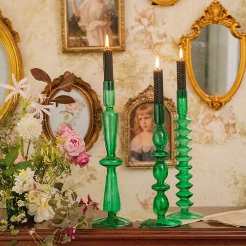 Romantic Flower Vase For Table Decoration Living Room Glass Vase Mariage Tabletop Terrarium Glass Containers Floral Flower