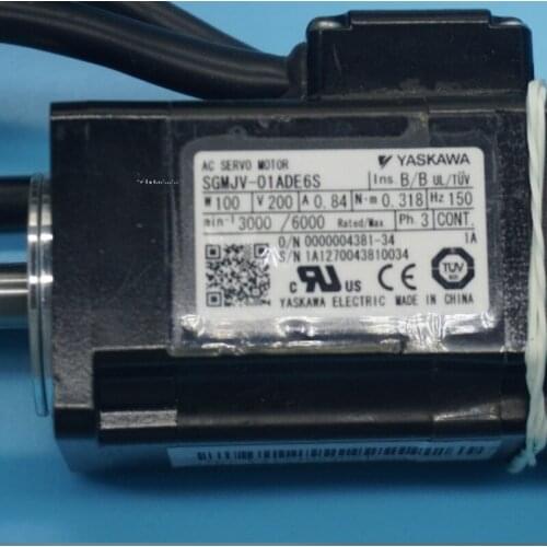 Used Tested Working SGMJV-01ADE6S AC SERVO MOTOR