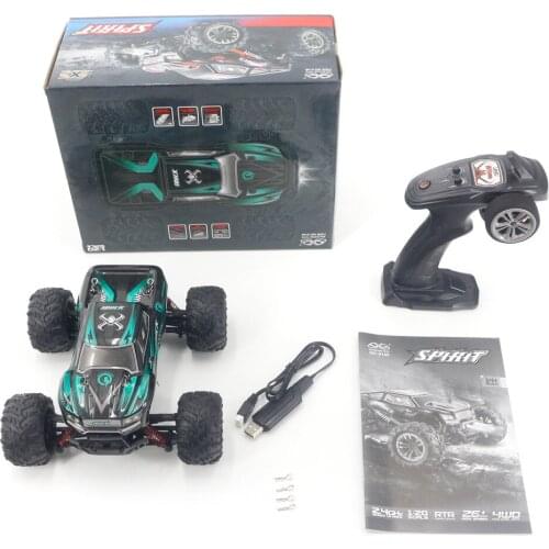 Big Foot High Speed Truck RC Car 4WD RC Drift Racing Buggy Climbing Cars High Speed Motor with LED light Remote Control Car Toys