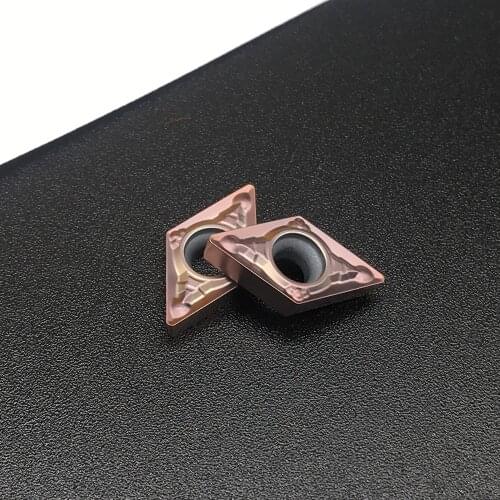 10PCS DCMT070204 MV FT1125 CNC Lathe Tool Turning Tool High Quality Machining For lathe For Stainless Steel Carbide Inserts