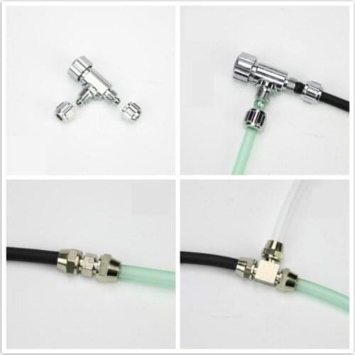 High Pressure Aquarium CO2 Valve Tube Connector or Control Valve CO2 Generator System DIY Accessories for Fish Tank Water Plant