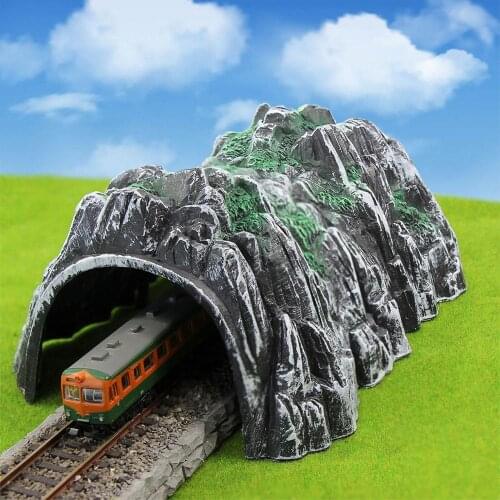 SD04 1pc Model Train Railway N Scale Tunnel Train Cave 1:150 Tunnel Railway