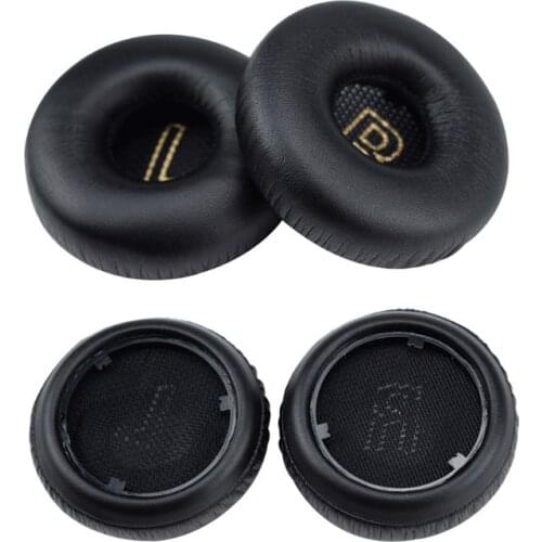 1Pair Soft Sponge Ear Cushion Cover Leather Earpads for Meizu HD50 Headphones