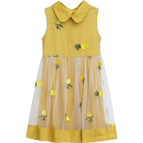 2019 girls summer dress kids dresses for girls clothes children clothing girls dress sleeveless princess dress fashion vestidos