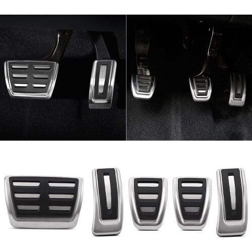Car Fuel Brake Footrest Pedals For Audi A4 B8 B9 S4 A5 S5 8T Q5 SQ5 A6 C7 A7 S7 S6 4G A8 S8 4H Q7 Q8 For Porsche Porsche Macan
