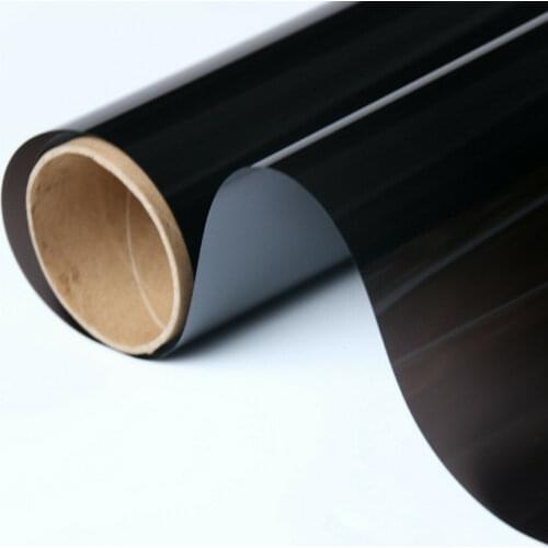 SUNICE 5%VLT Black Car Window Foils Tint Tinting Film Roll Auto Home Glass Summer Solar UV Protector Sticker Films
