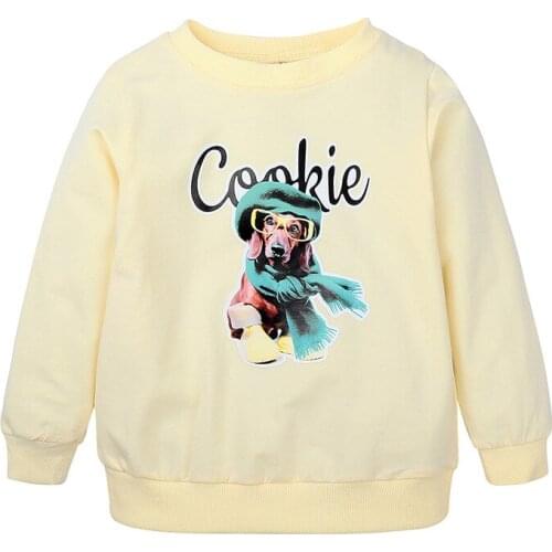 Kids Baby Girls Soft Blouses Shirts Autumn Winer New Fashion Cute Printing Candy Colored Tops Casual Clothing