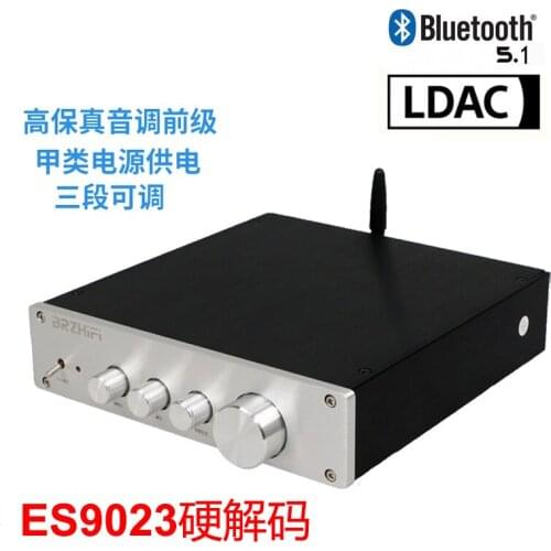 F1 pure class A high school bass tone preamp Bluetooth 5.1 LDAC ES9023 hard decoding