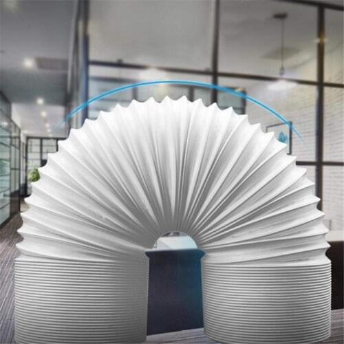 Meter Exhaust Pipe Flexible Air Conditioner Exhaust Pipe Vent Hose Duct Outlet Ventilation Duct Vent Hose Extension/Window