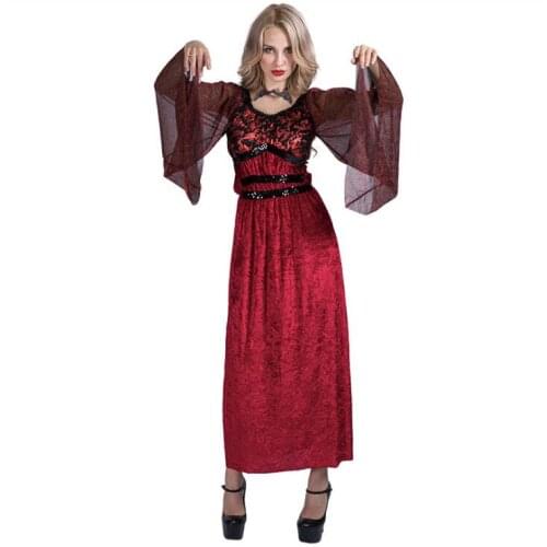 Beautiful vampire stage costume Halloween cosplay costume party costume