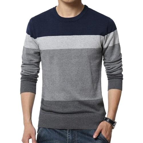 2016 High Quality Hot Sale Spring Autumn Casual Sweater Men Pullovers Fashion Brand Warm Knitting Knitwear Mens Sweaters